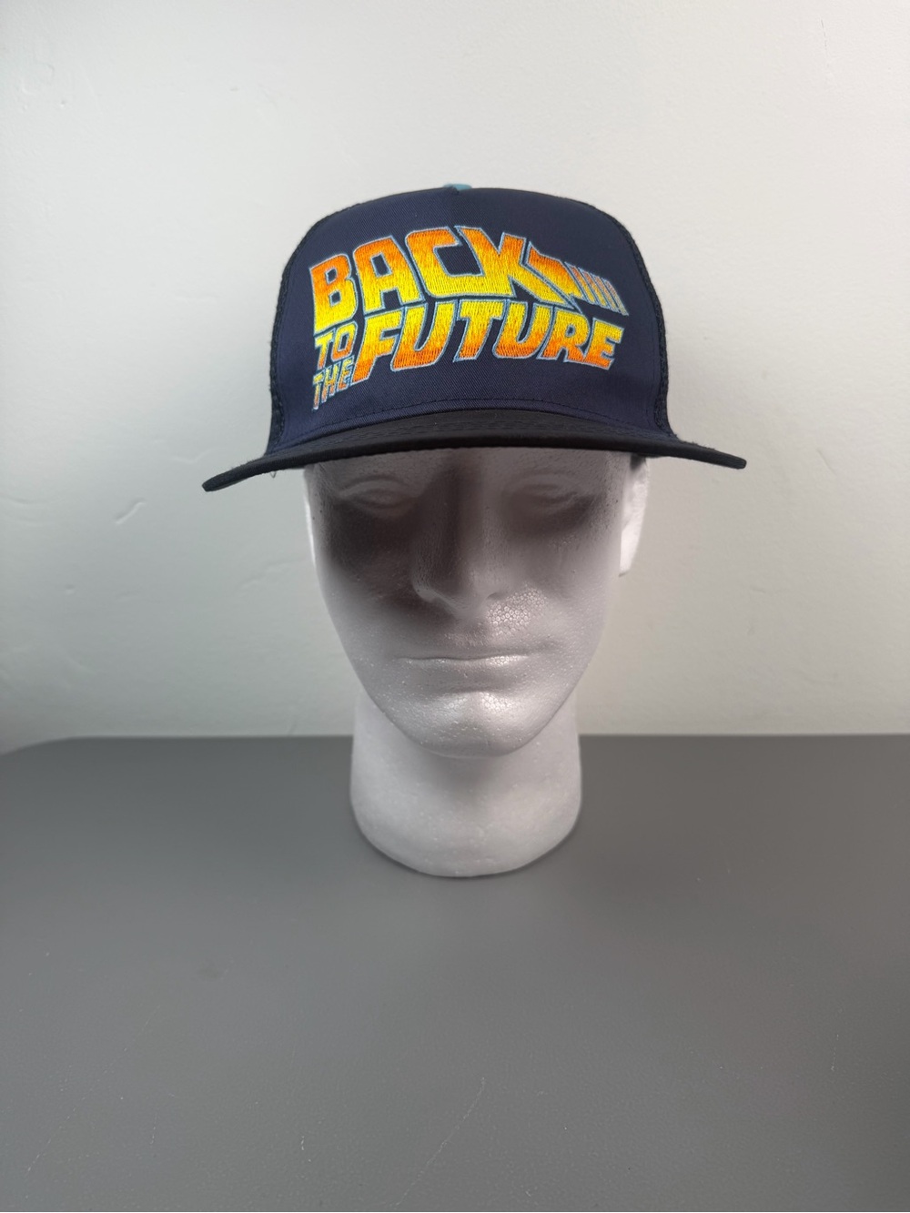 Headgear Classics Hat Back To The Future Michael J. Fox Trucker Snapback Cap New